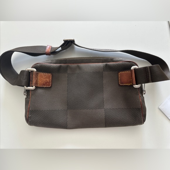 Authentic Louis Vuitton Damier Geant Acrobat Waist Bag Terre (COA Included) - Picture 5 of 15